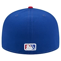 Casquette ajustée New Era pour hommes, Rochester Red Wings Copa de la Diversión 59FIFTY, blanc/rouge