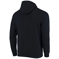 Under Armour Rochester Red Wings Pull à capuche en molleton raglan toute la journée pour homme Noir