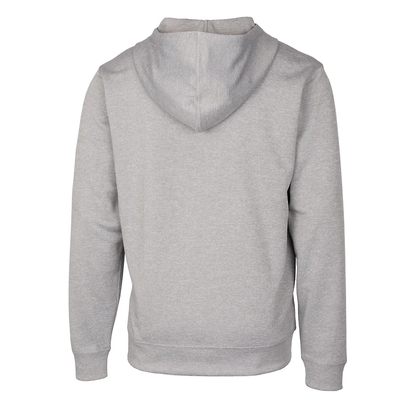 Sweat à capuche unisexe Cutter & Buck Gray Rochester Red Wings Clique Lift Eco Performance