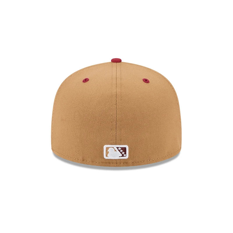 Men's New Era  Brown Rocket City Trash Pandas Theme Nights 59FIFTY Fitted Hat