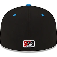 Men's New Era Black/Blue Rocket City Trash Pandas Copa De La Diversion 59FIFTY Fitted Hat