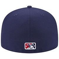 Men's New Era Navy Rocket City Trash Pandas Theme Nights Stars  59FIFTY Fitted Hat