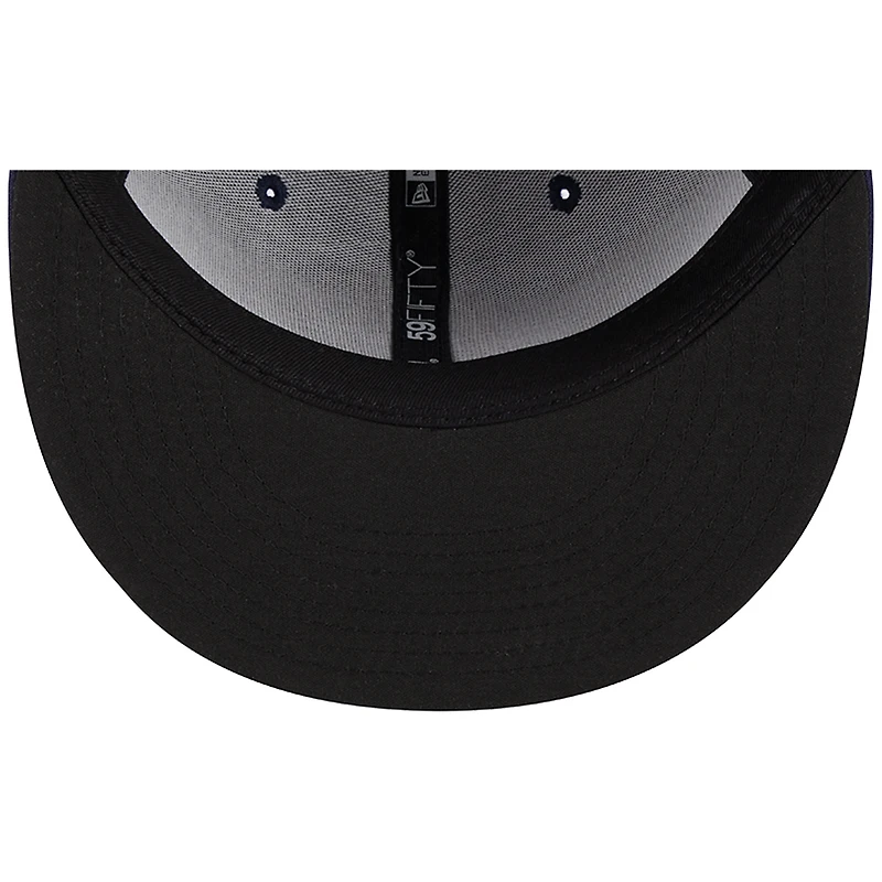 Men's New Era Navy Rocket City Trash Pandas Theme Nights Stars  59FIFTY Fitted Hat
