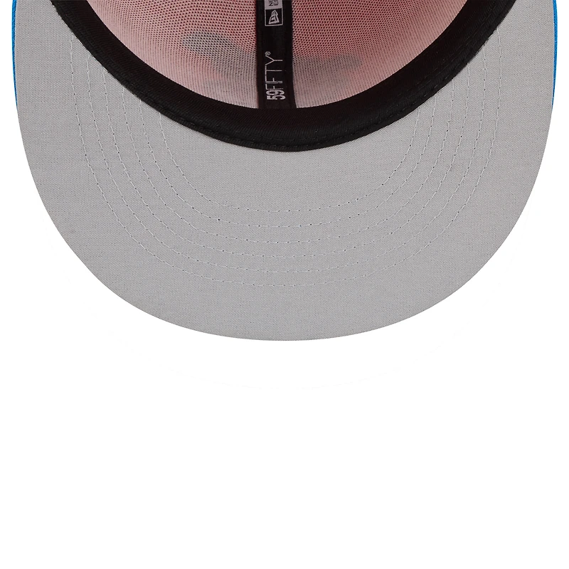 Casquette ajustée New Era 59FIFTY pour homme, orange/bleu clair, Rocket City Trash Pandas 2026 Copa De La Diversion