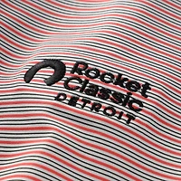 Men's FootJoy Red Rocket Classic Emory Stripe Lisle ProDry Polo