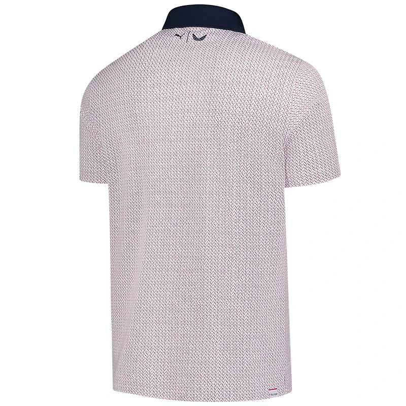 Polo de golf Puma Rocket Classic Volition blanc pour homme