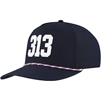Casquette réglable Ahead Navy Rocket Mortgage Classic 313 Alto Rope Aerosphere pour hommes