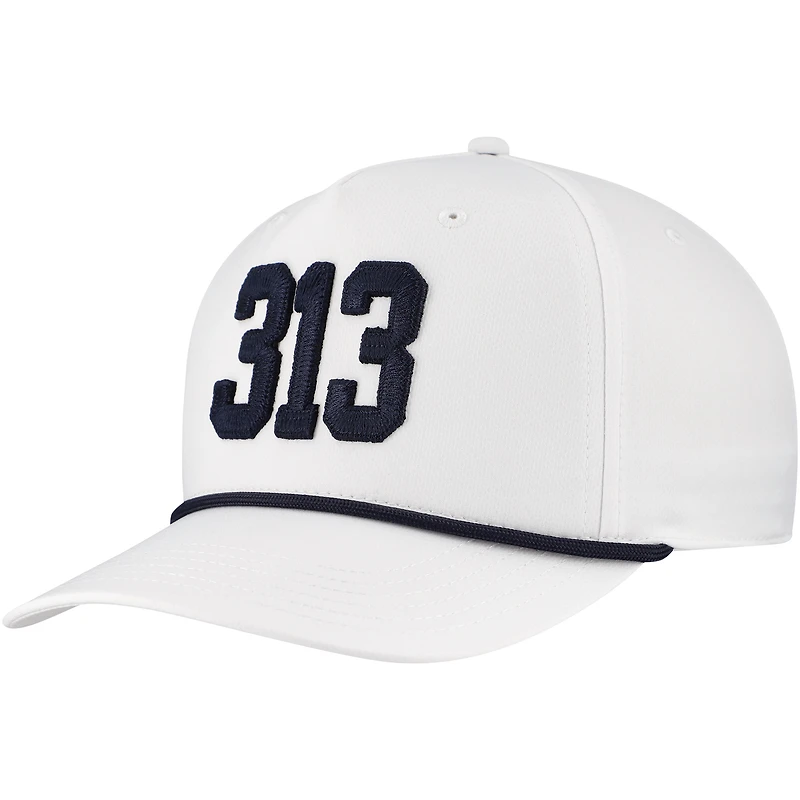 Men's Ahead White Rocket Mortgage Classic 313 Alto Rope Aerosphere Adjustable Hat