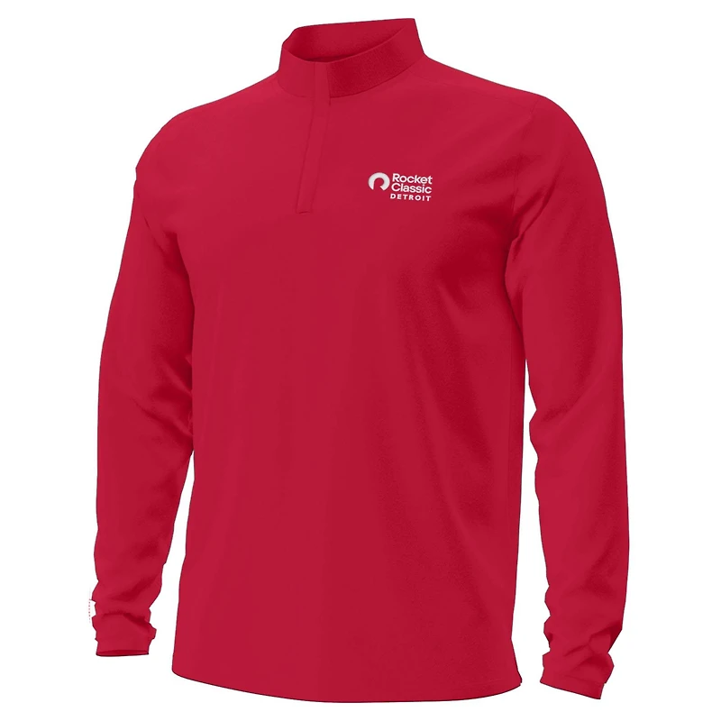 Men's Under Armour Red Rocket Classic Motion Quarter-Zip Pullover