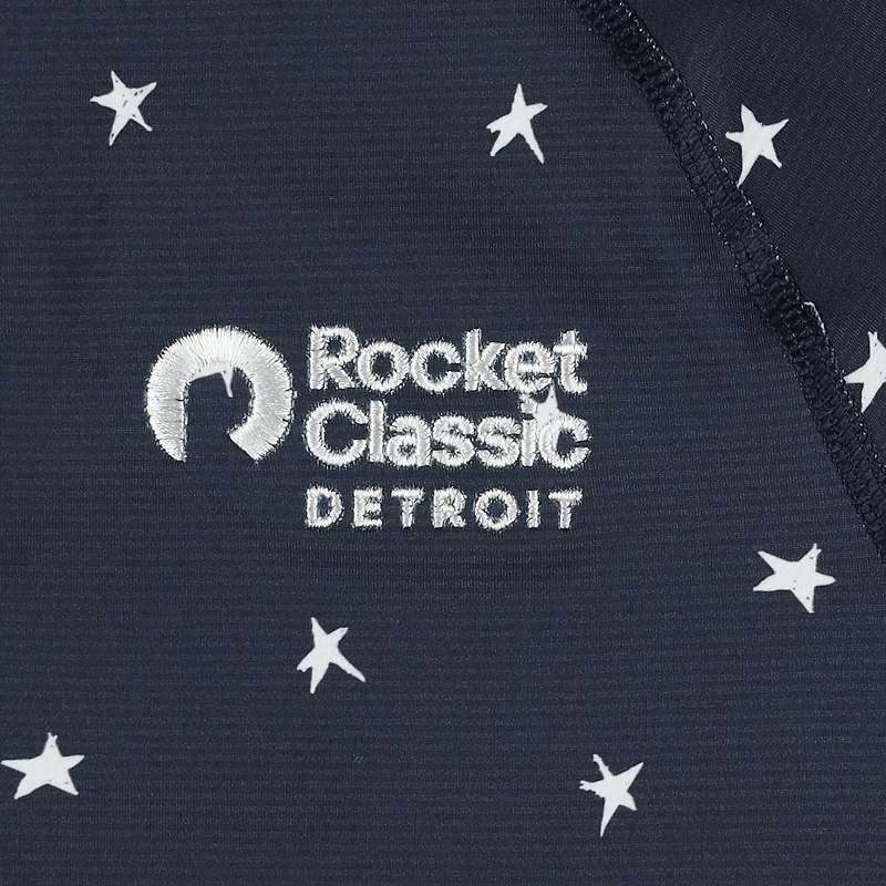 Pull Puma Rocket Classic Volition You-V Star à quart de zip pour femme Bleu marine