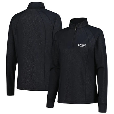 Pull-over FootJoy Black Rocket Classic à fermeture éclair quart de tour pour femme