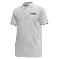 Youth Under Armour  White Rocket Classic Drive Print Polo