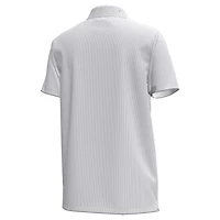 Youth Under Armour  White Rocket Classic Drive Print Polo