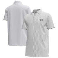 Youth Under Armour  White Rocket Classic Drive Print Polo