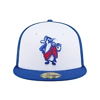 Men's New Era  Blue Rome Emperors Theme Nights 59FIFTY Fitted Hat