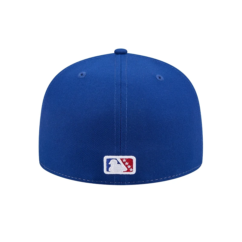 Men's New Era  Blue Rome Emperors Theme Nights 59FIFTY Fitted Hat