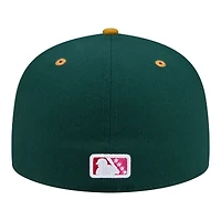 Casquette ajustée New Era 59FIFTY pour homme, vert foncé, Rome Emperors Minor League Theme Nights