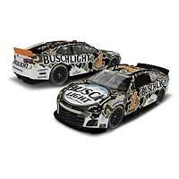 Action Racing Ross Chastain 2024 #1 Busch Light Camo 1:24 Autographed Regular Paint Die-Cast Chevrolet Camaro