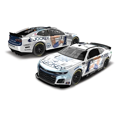Action Racing Ross Chastain 2024 #1 Jockey Infinite Cool 1:24 Numéros en aluminium moulé sous pression Chevrolet Camaro