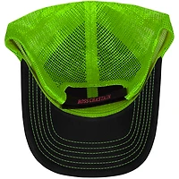 Casquette ajustable Sports Flag à damier pour hommes, noir/vert, Ross Chastain Gas It & Smash It