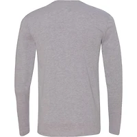 Men's Checkered Flag Sports Gray Ross Chastain Melon Man Long Sleeve T-Shirt
