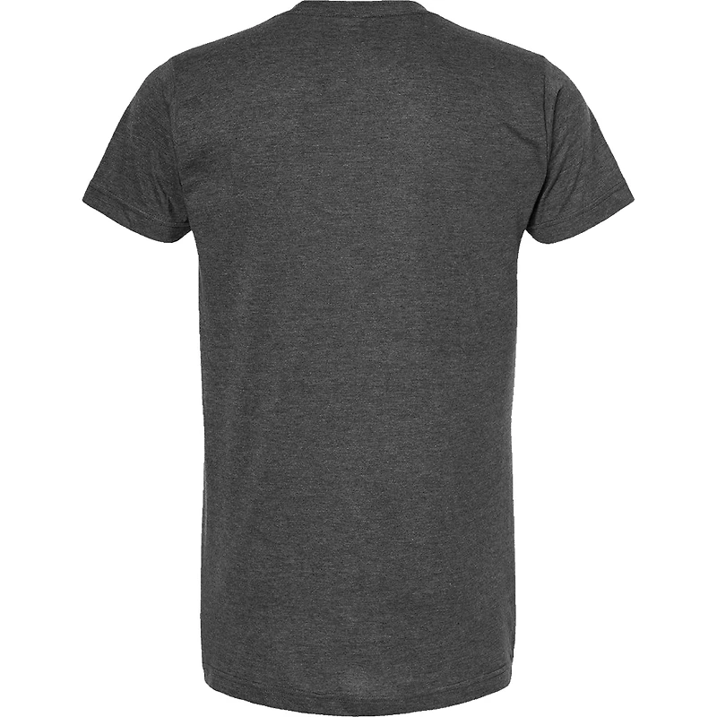 T-shirt à damier pour hommes Sports Heather Charcoal Ross Chastain Melon Man Logo