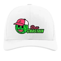 Vêtements officiels de l'équipe JR Motorsports pour hommes Casquette ajustable blanche Ross Chastain Acceptance Insurance Domestic Trucker