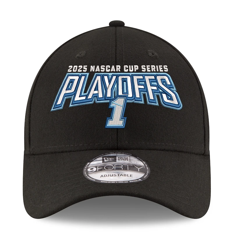 Men's New Era  Black Ross Chastain 2025 NASCAR Cup Series Playoffs  9FORTY Adjustable Hat