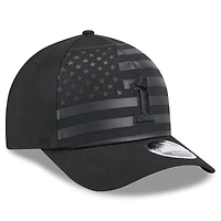 Men's New Era Black Ross Chastain American Flag 9FORTY M-Crown A-Frame Adjustable Hat