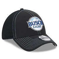 Men's New Era  Black Ross Chastain Busch Light 39THIRTY Flex Hat