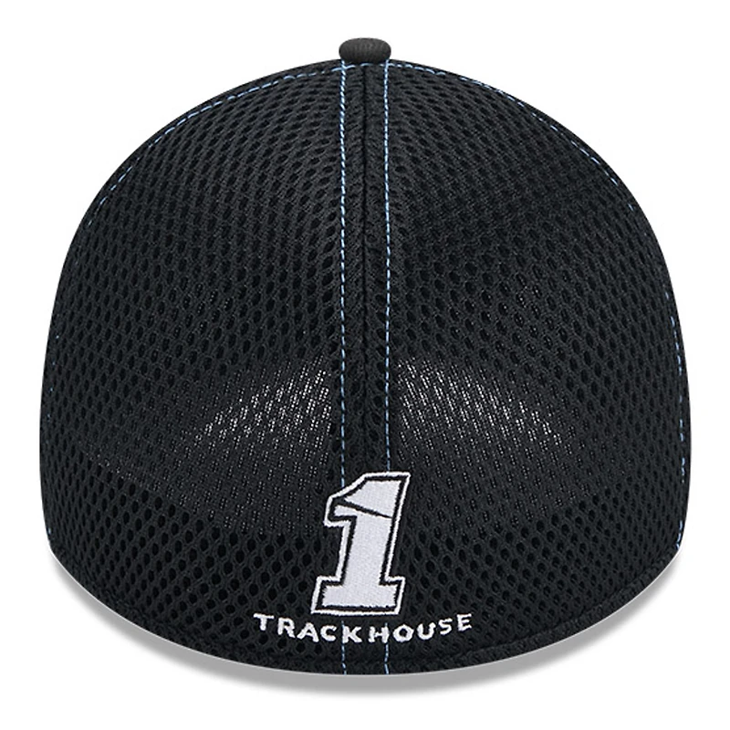 Men's New Era  Black Ross Chastain Busch Light 39THIRTY Flex Hat