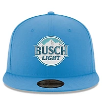 Casquette ajustable Snapback 9FIFTY Ross Chastain Busch Light New Era pour hommes, bleue