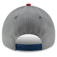 Casquette ajustable Ross Chastain Salute 9FORTY New Era pour hommes, gris/bleu marine
