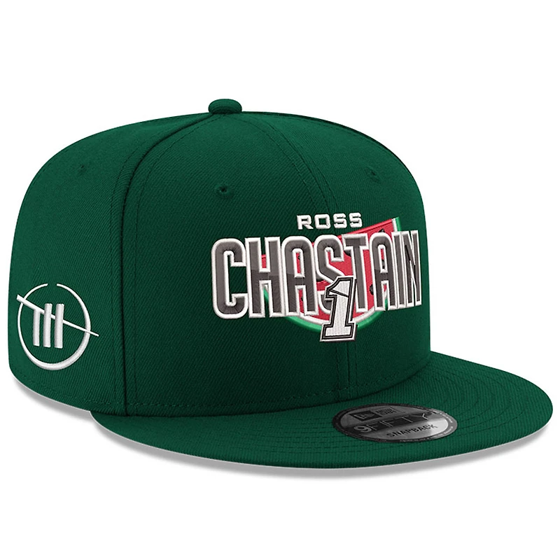 Men's New Era Green Ross Chastain Melon 9FIFTY Adjustable Snapback Hat