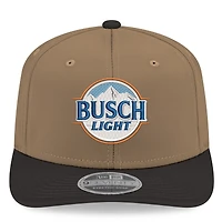 Casquette ajustable New Era Ross Chastain Busch Light 9SEVENTY pour homme, kaki/noir