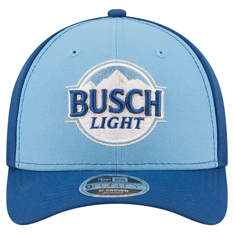 Men's New Era  Light Blue/Blue Ross Chastain Trackhouse Driver Number Side Patch 9FORTY M-Crown Adjustable Hat