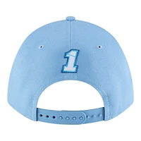 Men's New Era Light Blue Ross Chastain Busch Light 9FORTY M-Crown Adjustable Hat