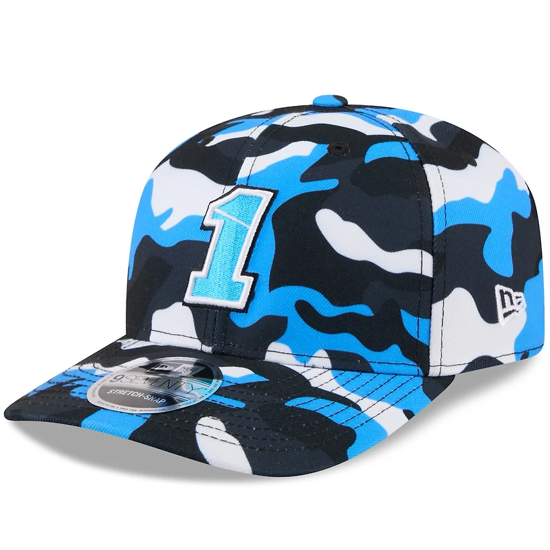 Men's New Era Ross Chastain Blue Camo 9SEVENTY Stretch-Snap Hat