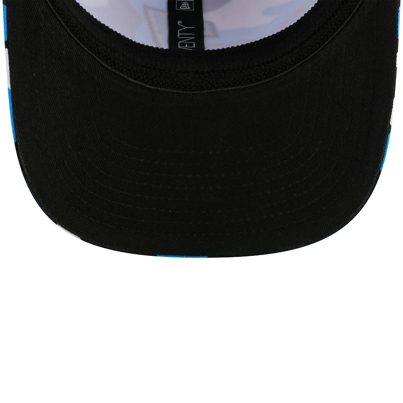Casquette New Era Ross Chastain camouflage bleu 9SEVENTY pour homme