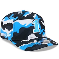 Casquette New Era Ross Chastain camouflage bleu 9SEVENTY pour homme