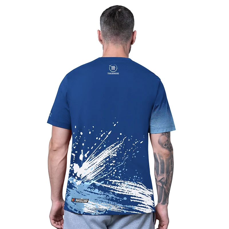 T-shirt bleu pour homme Ross Chastain Touchdown Extreme