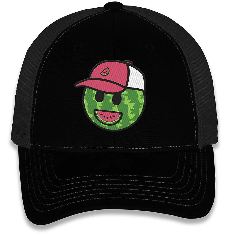 Casquette ajustable noire Ross Chastain Melon Man pour homme, collection Trackhouse Racing Team