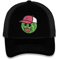 Men's Trackhouse Racing Team Collection Black Ross Chastain Melon Man Adjustable Hat