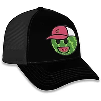 Casquette ajustable noire Ross Chastain Melon Man pour homme, collection Trackhouse Racing Team
