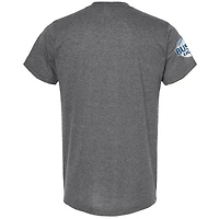 T-shirt pour hommes Trackhouse Racing Team Collection Heather Charcoal Ross Chastain Pole Sitter