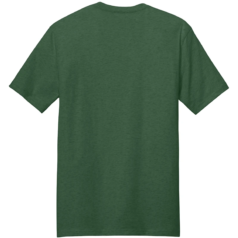 T-shirt vert chiné pour homme de la collection Trackhouse Racing Team, Ross Chastain Busch, citron clair.