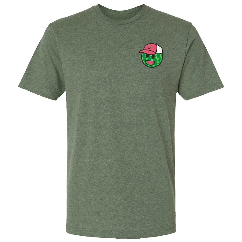 T-shirt homme Trackhouse Racing Team Collection Olive Ross Chastain Melon Man