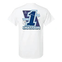 Men's Trackhouse Racing Team Collection  White Ross Chastain 2026 Busch Light T-Shirt