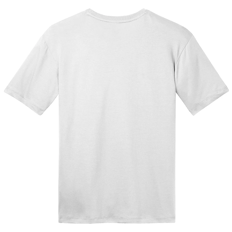 T-shirt blanc de la collection Trackhouse Racing Team pour homme, avec drapeau du pilote Ross Chastain 2026