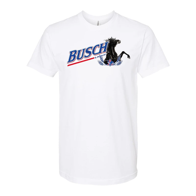 Men's Trackhouse Racing Team Collection White Ross Chastain #1 2025 Busch Light Retro T-Shirt